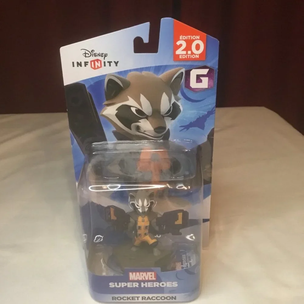 Disney Infinity Marvel Superheroes Rocket Raccoon Edition 2.0 Sealed Original Bo